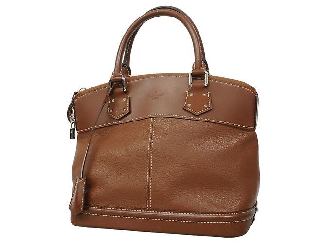 Louis Vuitton Suhali Lockit PM Handtasche Braun