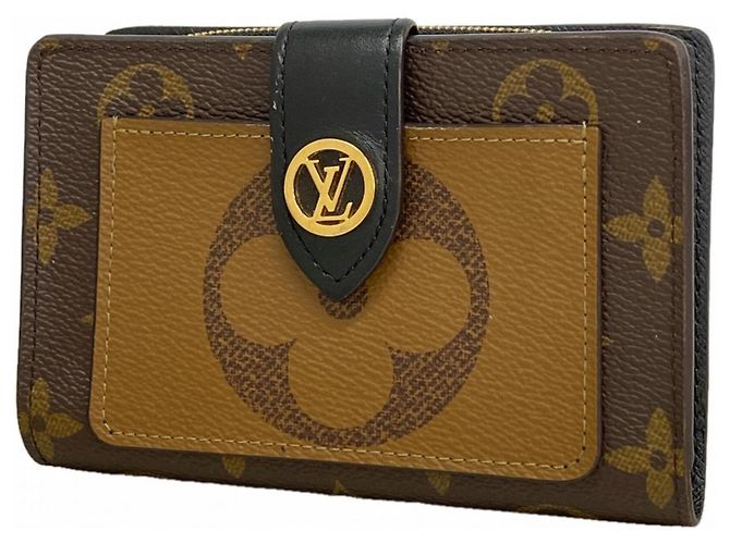 Portafoglio Louis Vuitton Monogram Giant Reverse Juliette Marrone