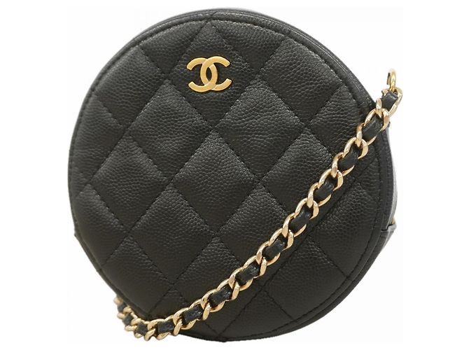 Bolsa de Alça Chanel Matelassé Chain Preto