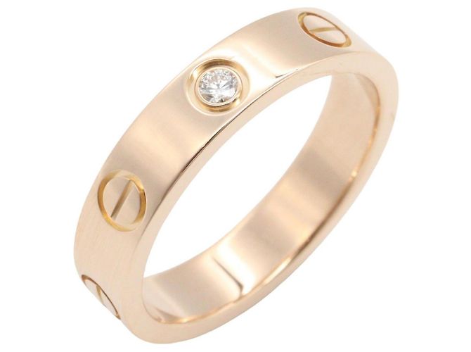 Anillo Mini Love Cartier Dorado