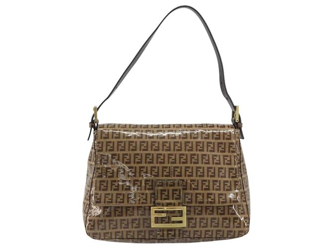 Fendi Forever Big Mama Patent Beige