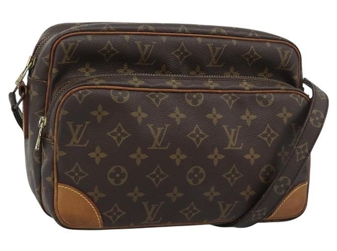 LOUIS VUITTON Bolsa de Ombro Monogram Nile M45244 LV Auth hk3964 Monograma