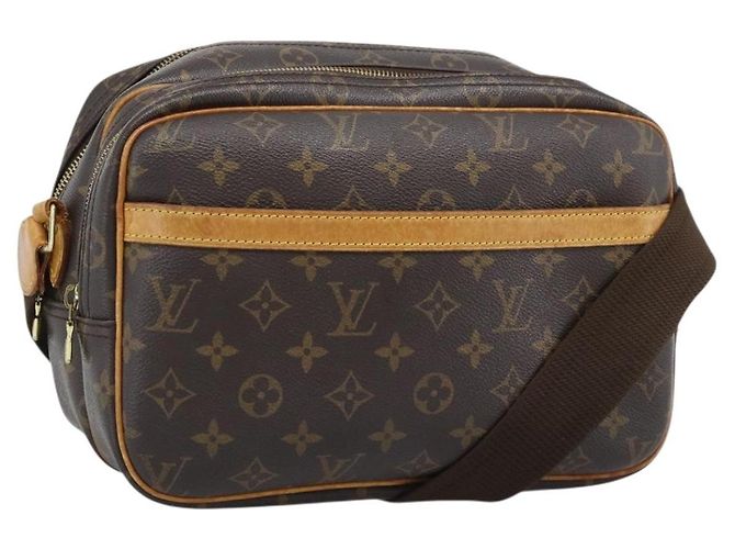LOUIS VUITTON Borsa a Spalla Monogram Reporter PM M45254 LV Auth ep15185 Monogramma