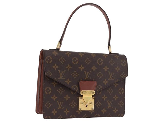 LOUIS VUITTON Monogram Concorde Handtasche M51190 LV Auth ep15440 Monogramm