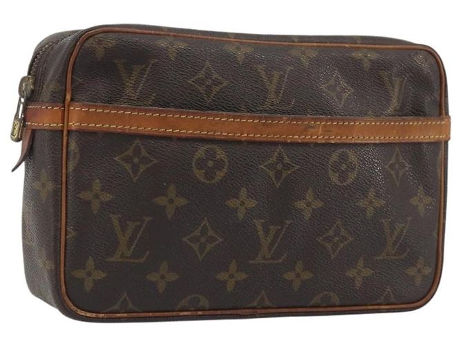 LOUIS VUITTON Monogram Compiegne 23 Clutch M51847 LV Auth ep15523 Monograma