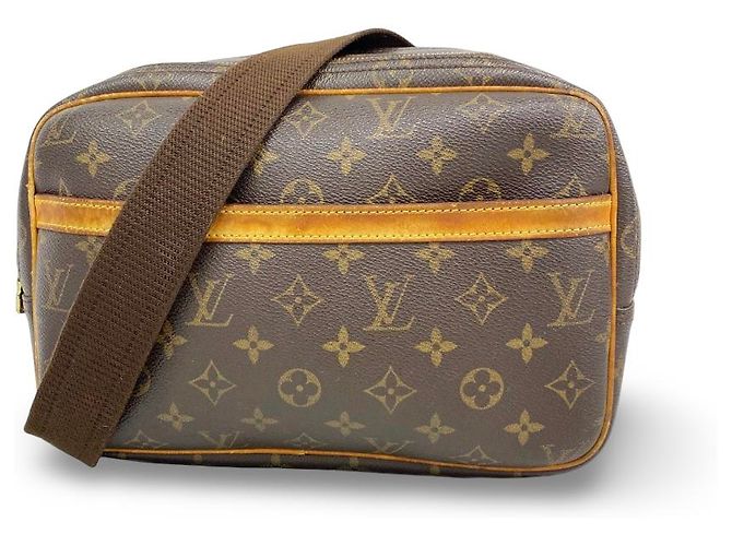 Louis Vuitton Reporter PM Marrom Dourado