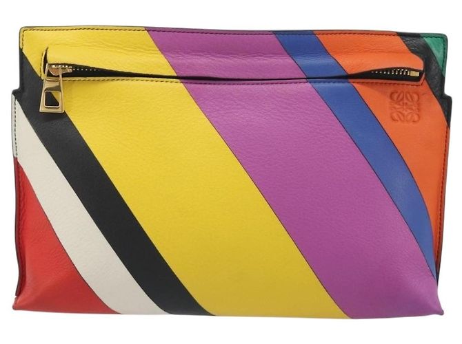 Loewe T Messenger Leather Medium Multicolore