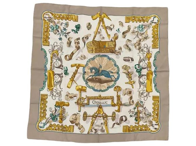 Hermès Hermes Carré 90 Silk multicolor 90 x 90 cm Multicolore