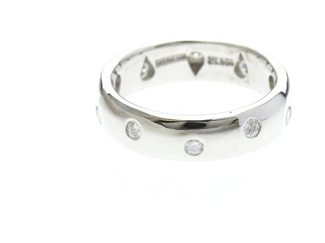 Tiffany & Co. Dots 950 Platinum Silber