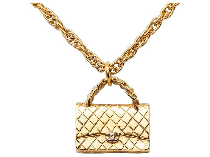 Collier Chanel Doré