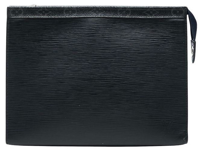 Pochette Voyage MM Monogram Eclipse Epi Louis Vuitton Pochette Bag Marron Noir Bleu