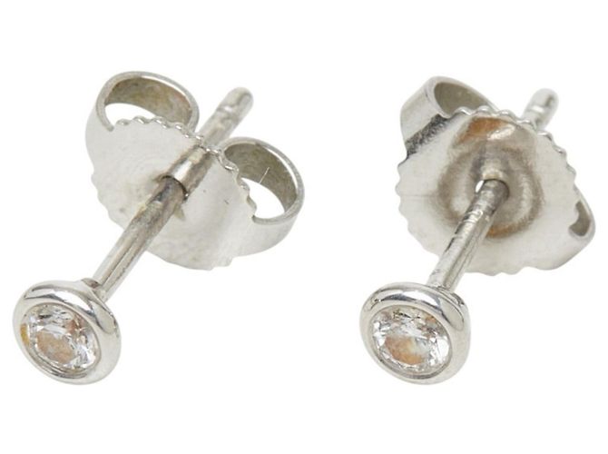 Tiffany & Co. Pt950 Platin Diamant Stecker Ohrringe