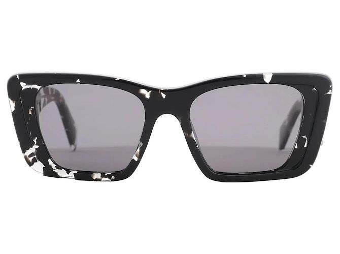 Prada Cat Eye-Frame Sunglasses in Black PR 08Y