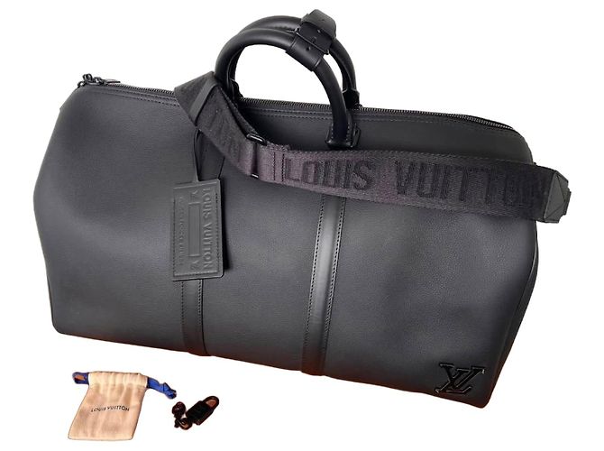 Louis Vuitton Keepall Bandoulière 50 Noir