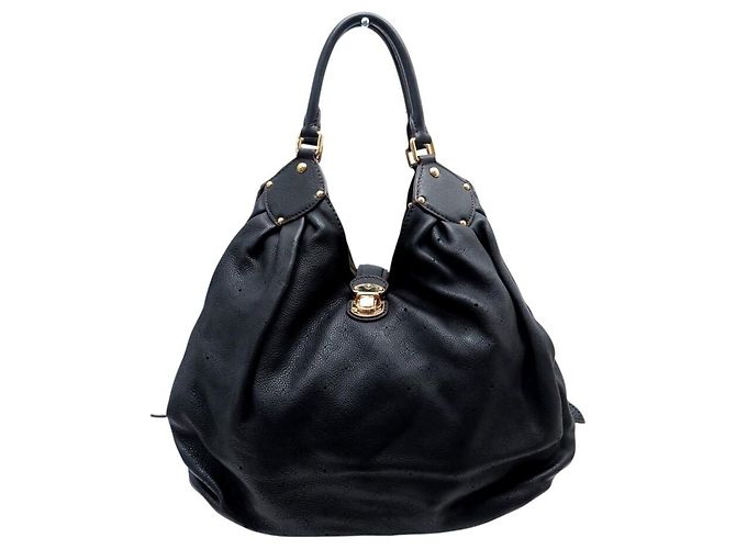 NUOVA BORSA LOUIS VUITTON SOLAR PM IN PELLE MAHINA NERA Nero