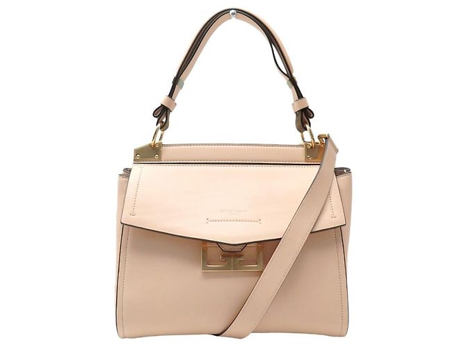 NOVA BOLSA DE MÃO GIVENCHY MYSTIC EM COURO BEGE ALÇA