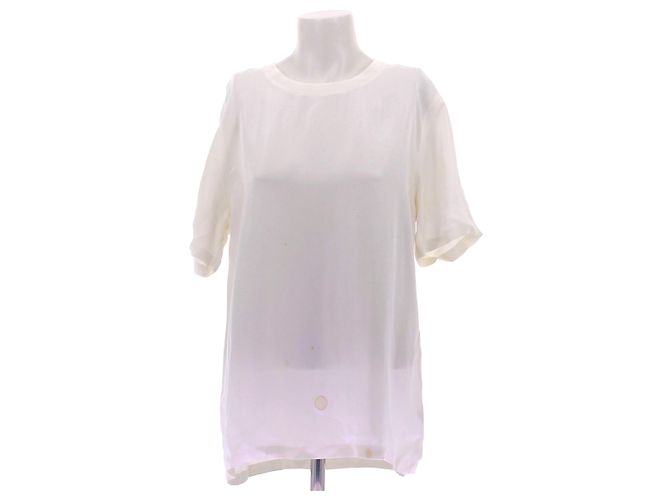 T-shirt bianca in cotone La Perla Bianco
