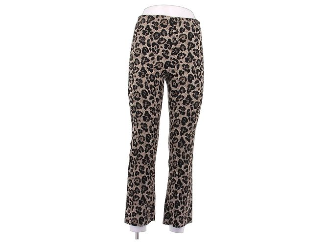 Pantaloni Ciara SéZane Marroni in Cotone Marrone