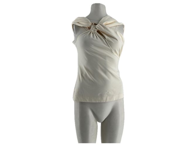 & Other Stories Weißes Viscose Top S