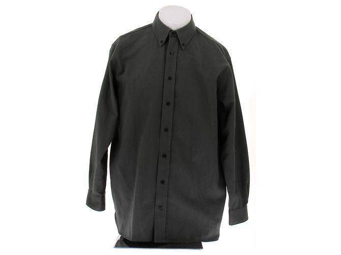 Camisa Acne Studios de algodón caqui