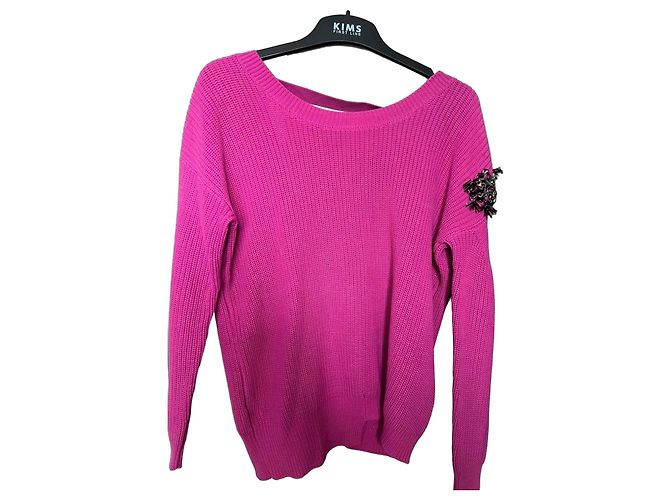 Suéter Pinko con adornos Rosa 