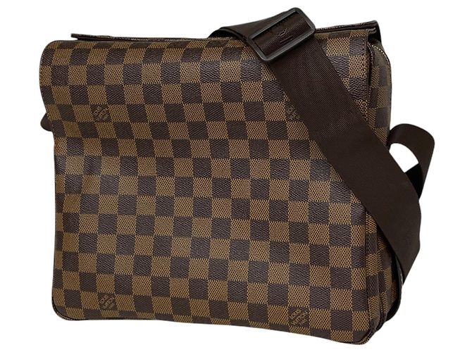 Bolsa de Ombro Louis Vuitton Naviglio Marrom