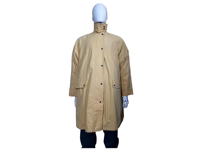 Gabardina Burberry Beige de Algodón