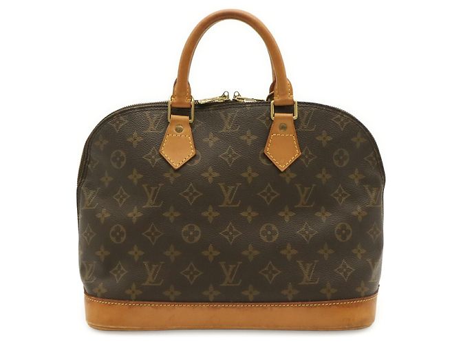 Sac à main Louis Vuitton Monogram Alma Marron Monogramme
