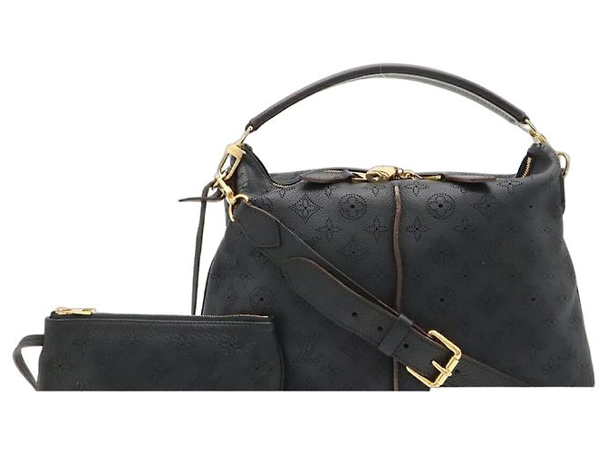 Sac à main Louis Vuitton Mahina Selene PM Noir