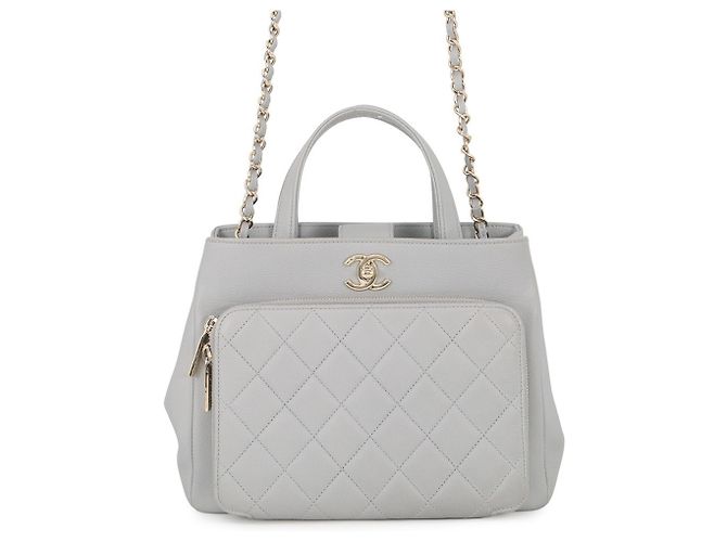 Borsa Chanel Matelassé Coco Mark Affinity Marrone