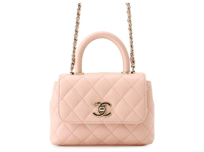 Bolsa Mini Chanel Matelassé Rosa