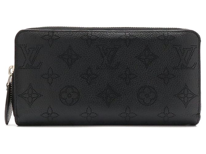 Carteira Zippy Long Louis Vuitton Monogram Mahina Preto