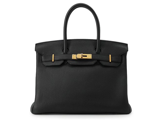 Hermès Borsa Hermes Birkin 30 Nero