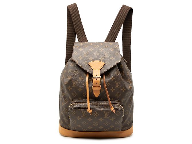 Louis Vuitton Marrom Monogram Montsouris GM