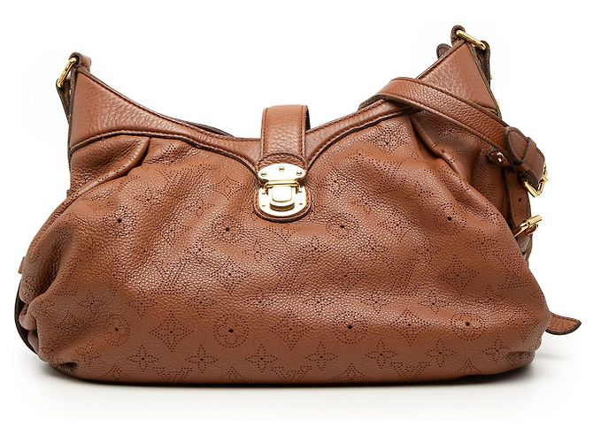Louis Vuitton Marron Monogram Mahina XS