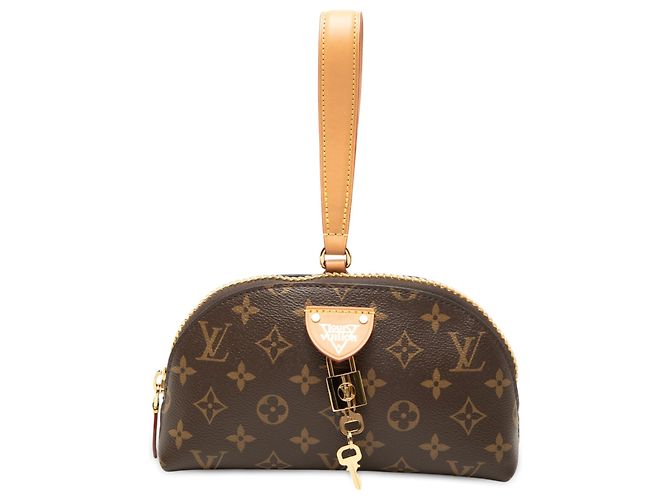 Pochette Louis Vuitton Brown Monogram Moon Marron