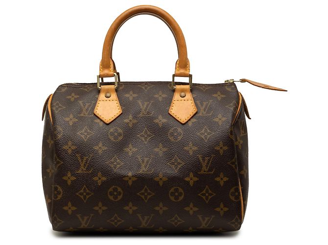 Louis Vuitton Marrom Monogram Speedy 25