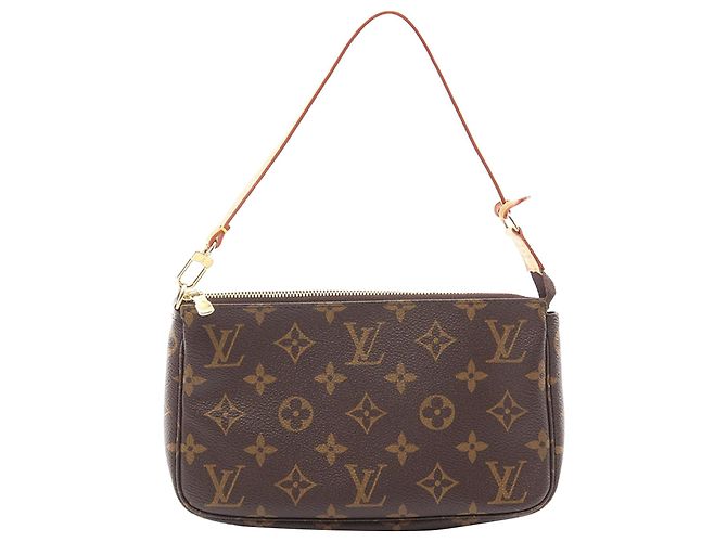 Louis Vuitton Pochette Accessoires Monogram Marrone