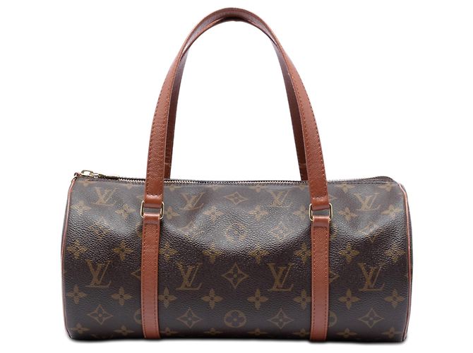 Louis Vuitton Marrón Monogram Papillon 30 Castaño