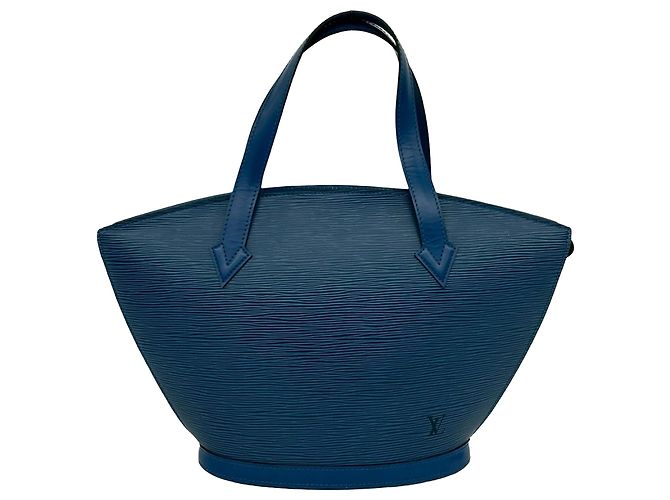 Louis Vuitton Blue Epi Saint Jacques PM Short Strap Bleu