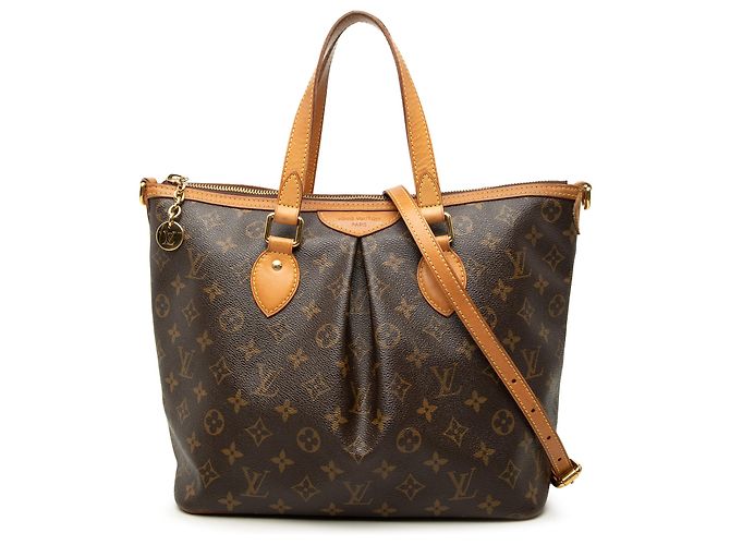 Louis Vuitton Marrom Monogram Palermo PM