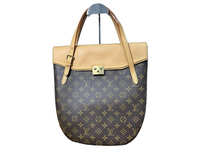 Bolsa Flappy Louis Vuitton Marrom Monograma