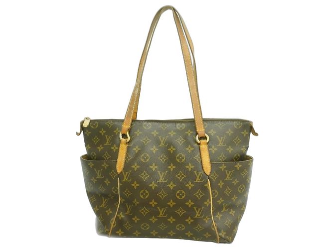 Sac cabas Louis Vuitton Monogram Totally MM Marron