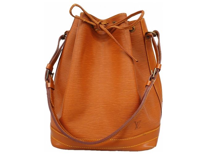 Borsa a Spalla Louis Vuitton Epi Noe D'oro