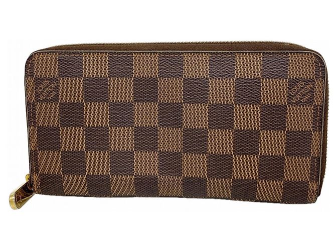 Louis Vuitton Damier Zippy Wallet N60015 Ebene Damier ebene