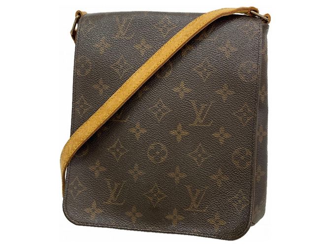 Borsa a Spalla Louis Vuitton Monogram Musette Salsa Marrone