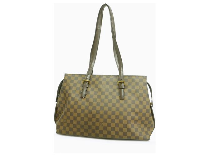 Sac à l'épaule Louis Vuitton Damier Chelsea Damier ebène