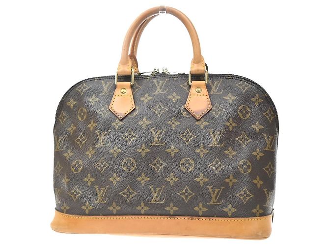 Louis Vuitton Alma Monogram PM Marrone