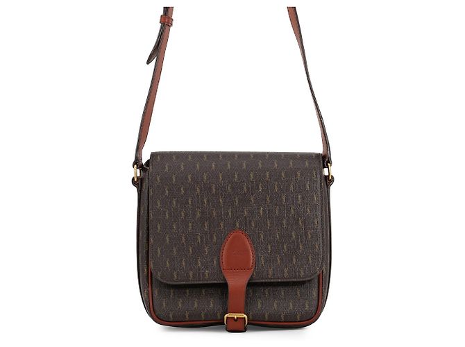Borsa a Spalla Le Monogram Yves Saint Laurent Marrone