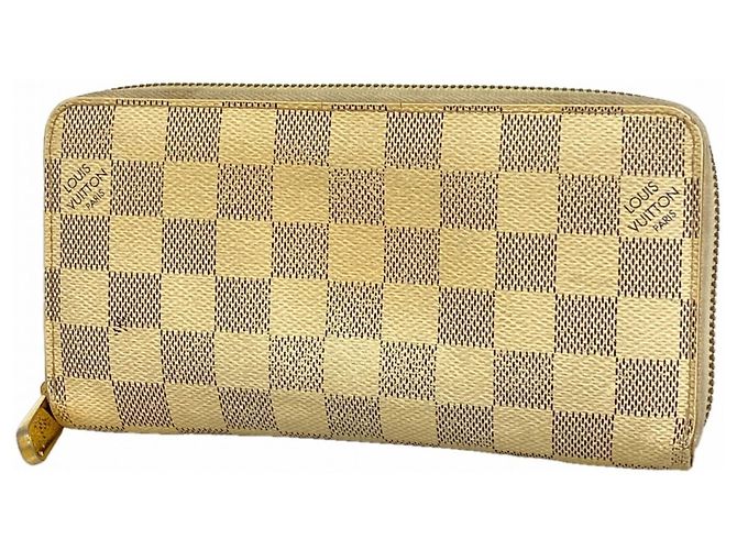 Zippy Wallet Louis Vuitton Damier Azur Weiß